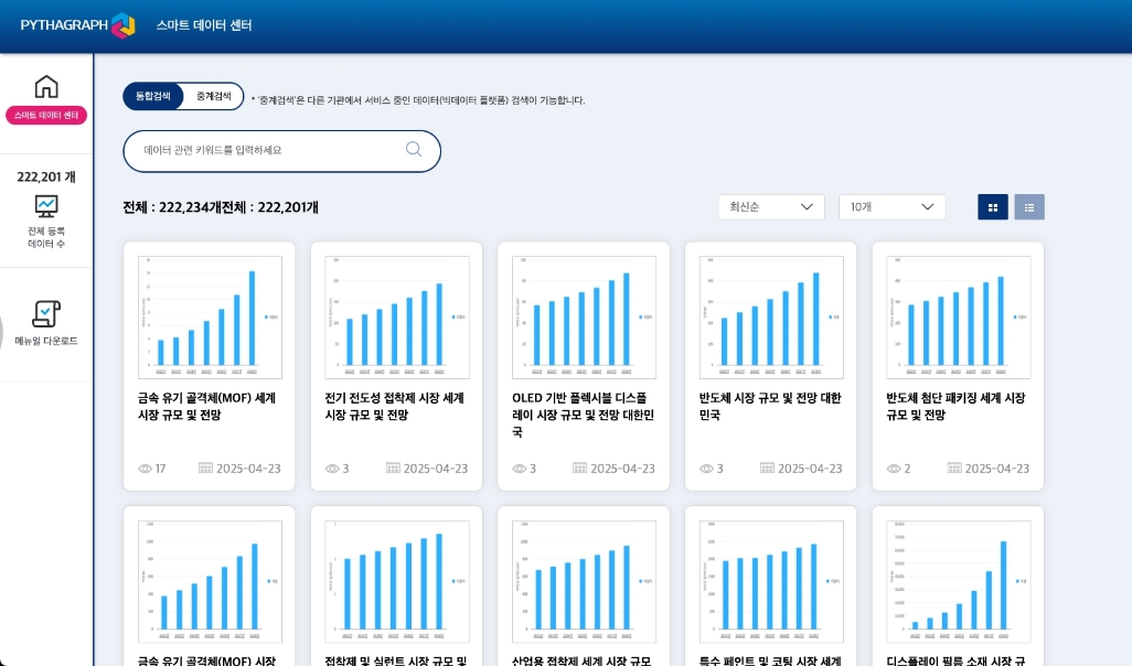 피타그래프 레드 템플릿