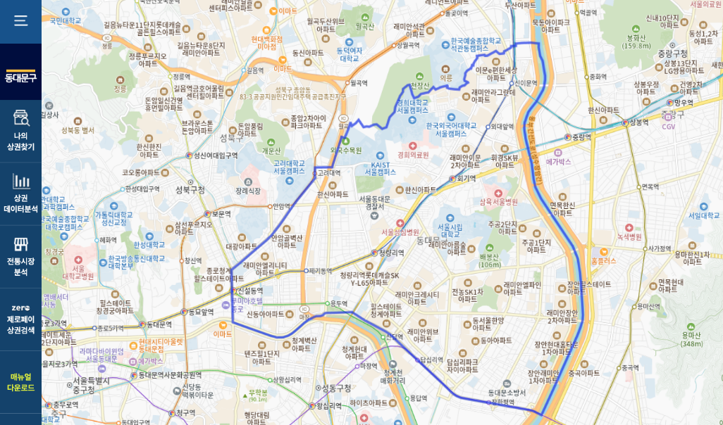 우리동네 상권지도